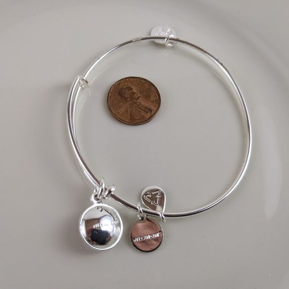 Alex and Ani Silver October Birthstone Bracelet - Picture 5 of 5